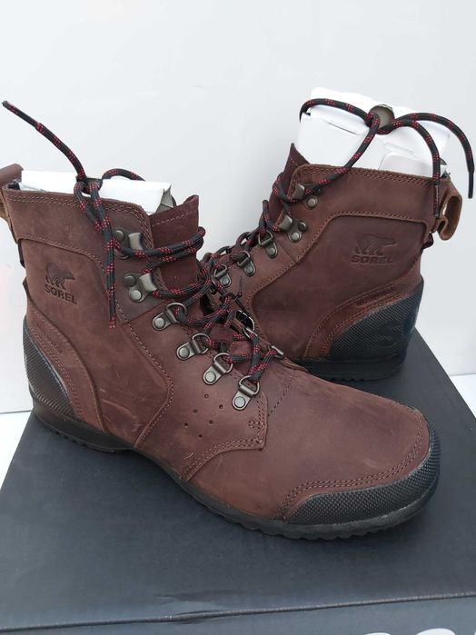 SP NOWE trekkingi botki SOREL ankeny mid hiker skórzane trapery 44