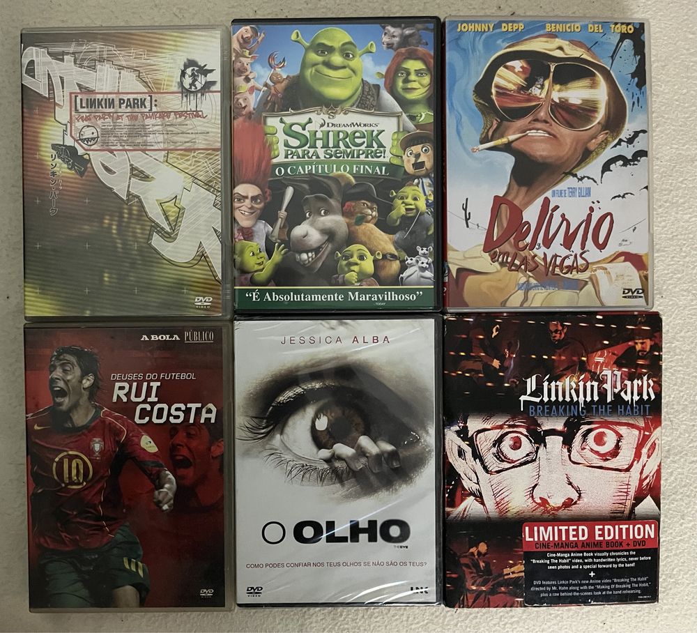 Varios dvd musica filmes