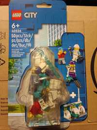 LEGO Elektryczna hulajnoga i ładowarka 40526 ekskluzywna figurka