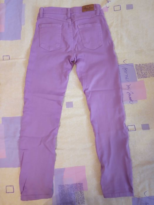 Синие брюки, джинсы для  девочки на 10- 11 лет Waikiki,джинсы.