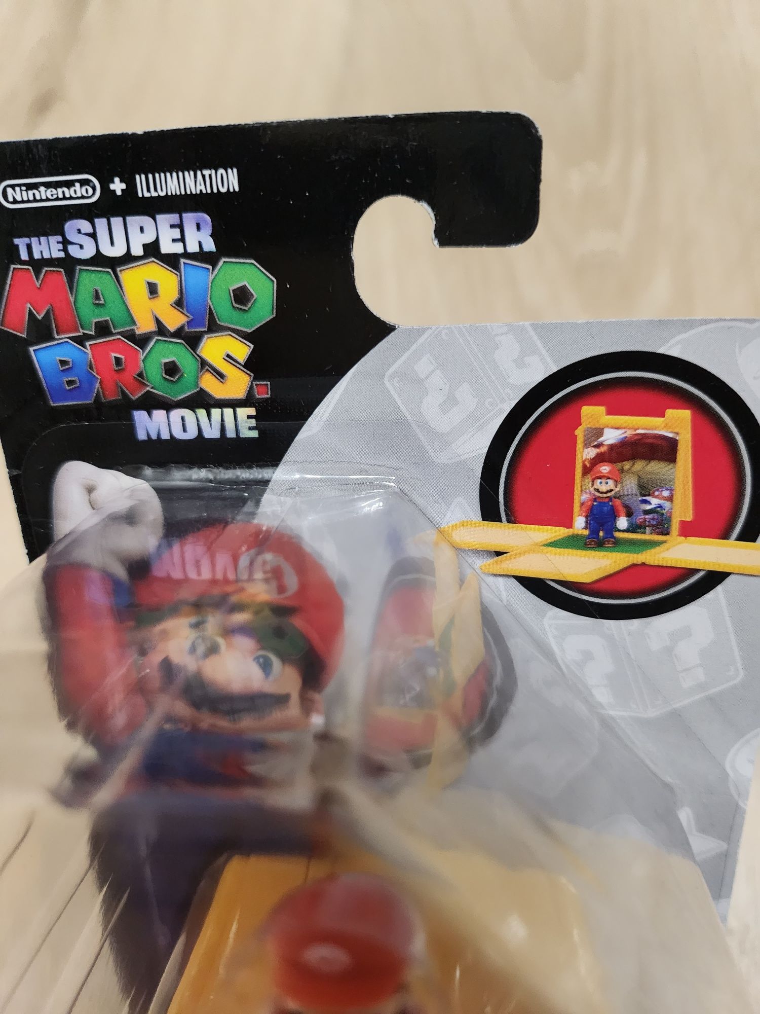 Nowa mini figurka Super Mario Bros Movie kostka otwierana Jakks