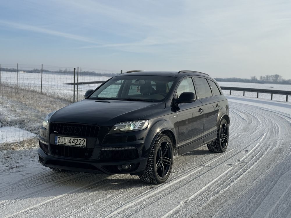 Audi Q7 3.0 TDI S-Line panorama hak ( Zamiana na multivana)