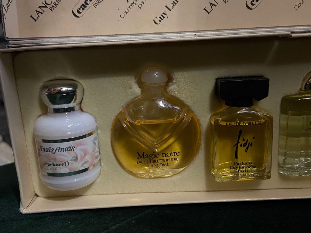 Zestaw miniaturek perfum Parfums Paris oryginalne pudełko