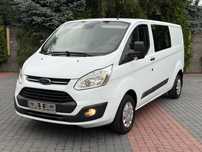 Ford CUSTOM=TREND=5-OSOBOWY=BRYGADOWKA  oRyGiNaŁ / LONG / DoKa / TRANSIT / Klima / Tempomat / HAK / IMPORT