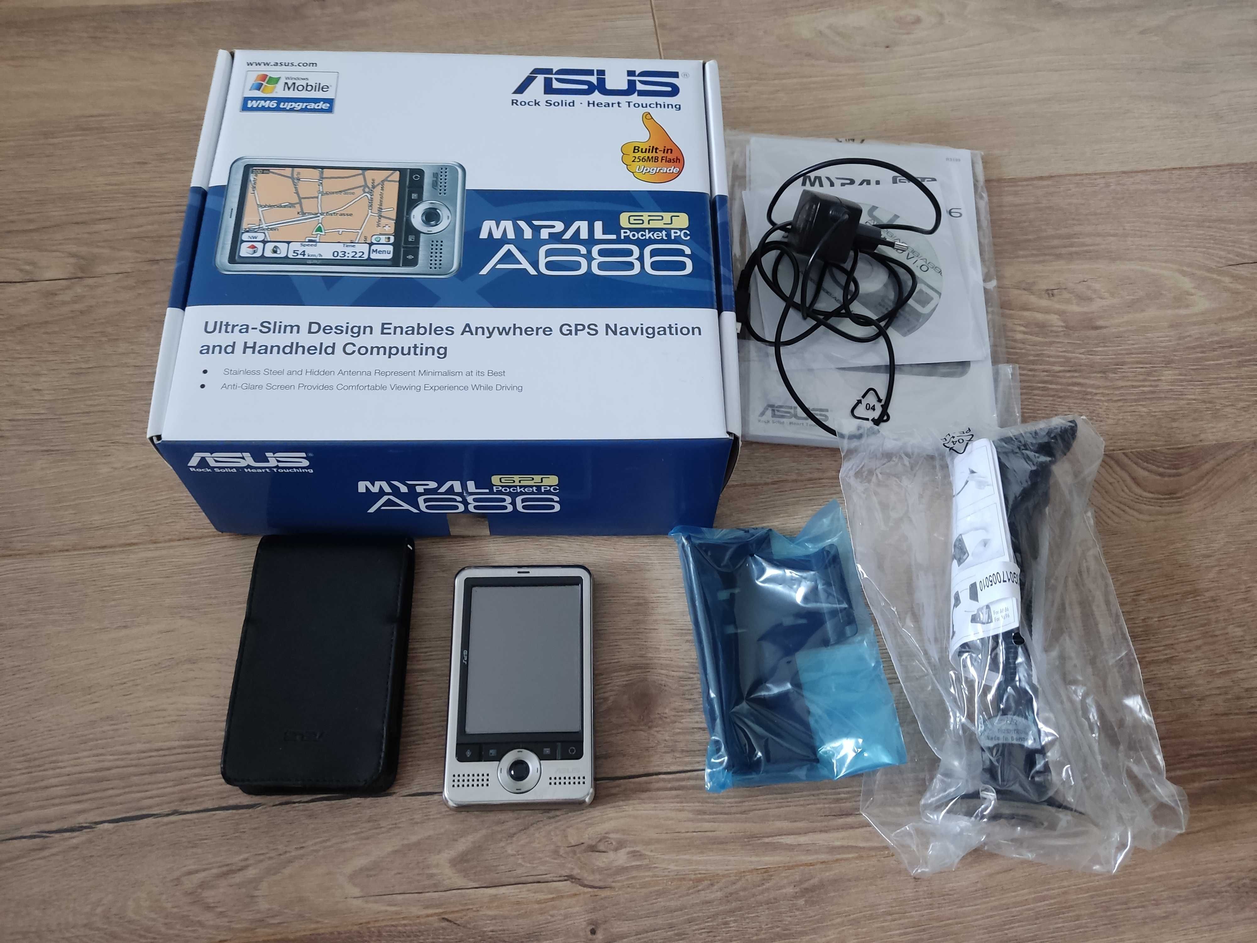 Кишеньковий комп'ютер КПК Asus MyPal A686 з GPS робочий або у колекцію