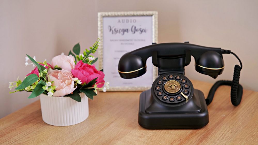 Fotobudka 360 wideobudka 360 Telefon życzeń Weselny telefon