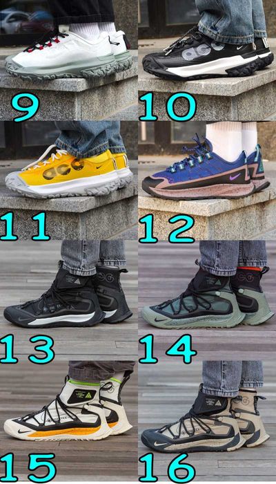 КРАЩА ЯКІСТЬ‼️Кросівки Nike ACG Mountain Fly, Fly 2,Gaiadome,Antarktik