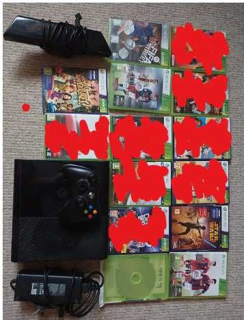 Konsola Xbox 360 kinect pad 14 gier