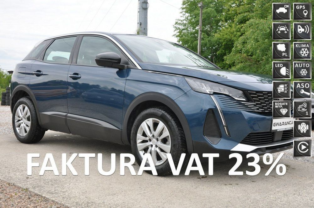 Peugeot 3008 full led*kamera cofania*android auto*gwarancja*nawi*stan idealny