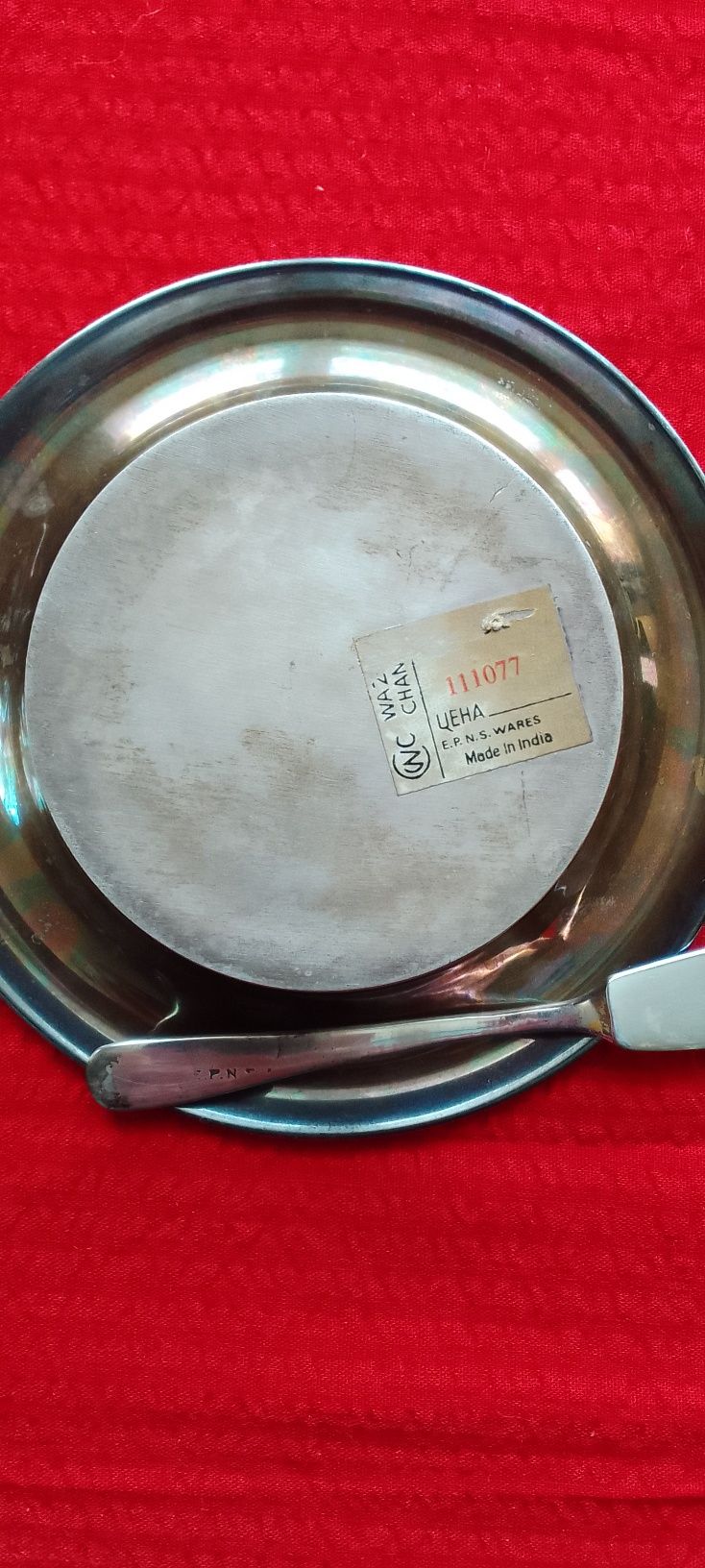 Столовий посуд EРNS,срібне покриття ,нікель.Індія.