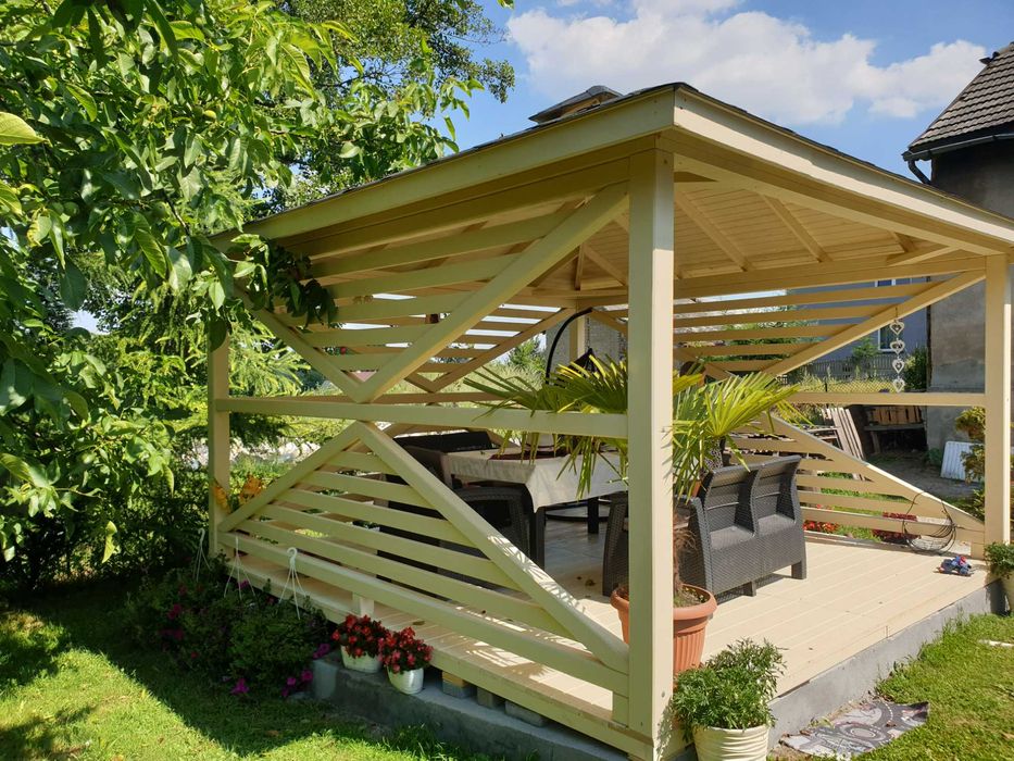 ALTANKA 4x4 altana 4x4 altany 400x400 altana 5x5 wiata 5x5 taras A18X