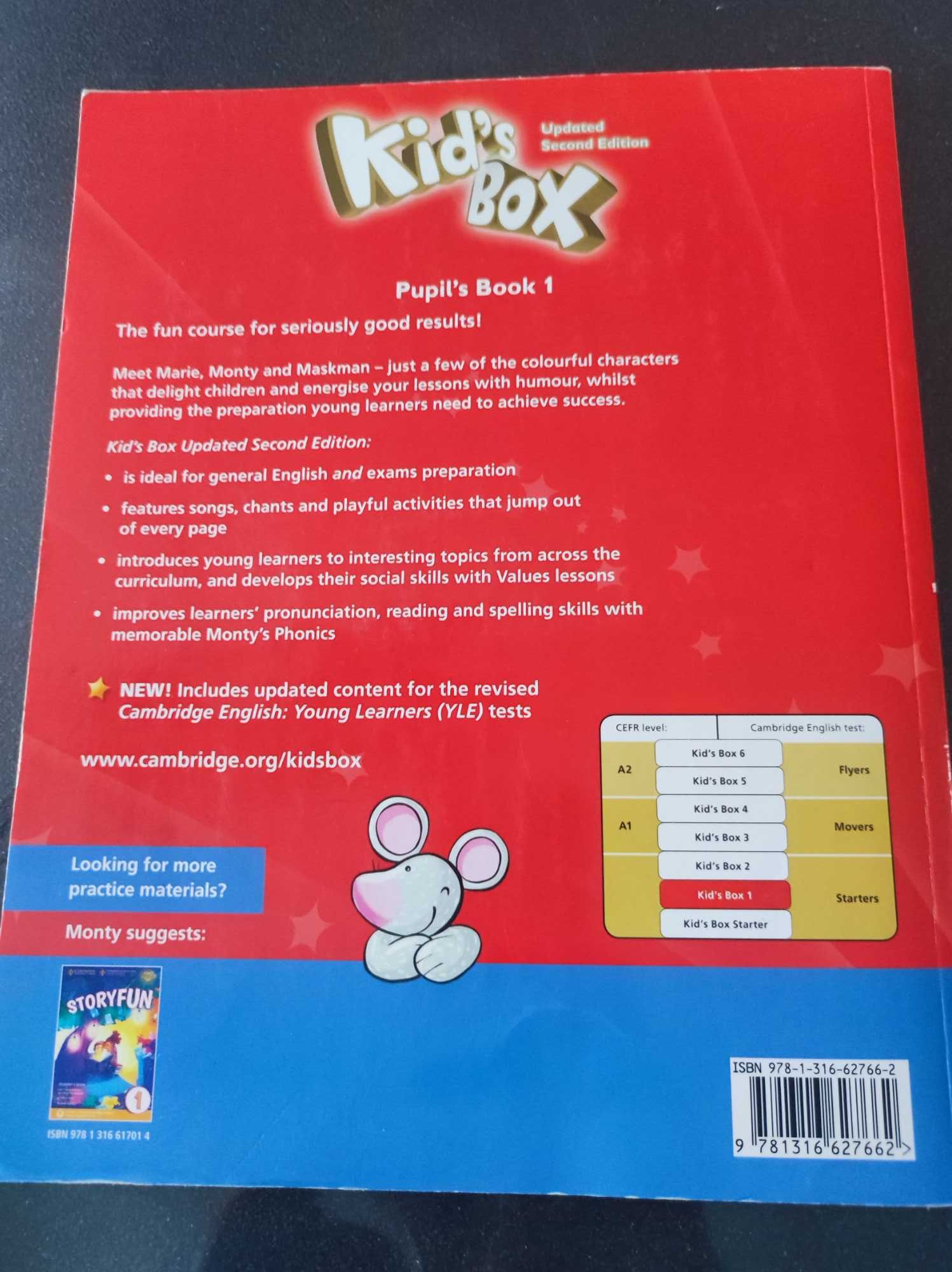 Kid's Box Cambridge - podręcznik do nauki języka angielskiego.