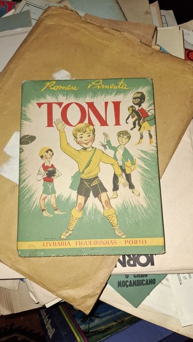 Toni livro raro infantil juvenil Romeu pimenta ilustrações