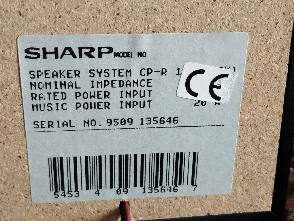 Colunas de Som SHARP