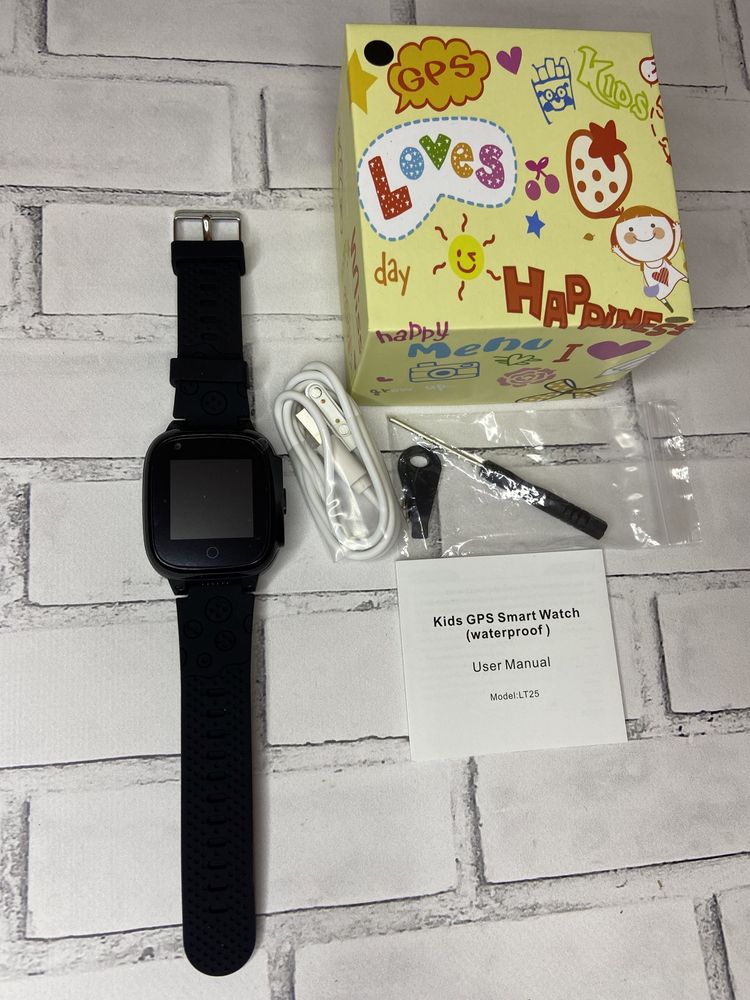 Дитячий смарт годинник-телефон Lemfo LT25  з GPS та підтримкою 4G