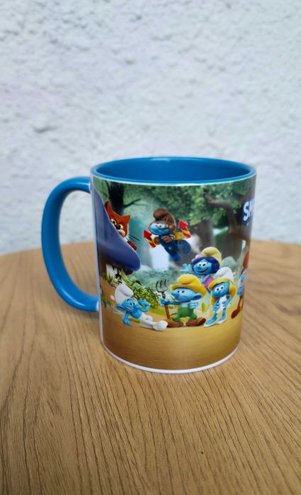 Kubek ceramiczny smerfy