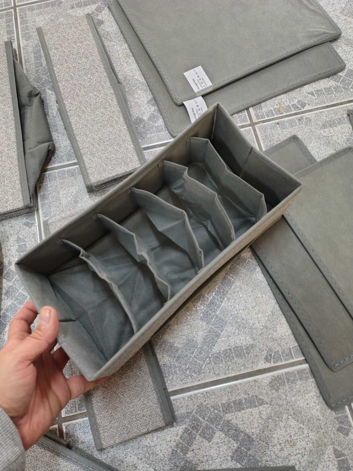 WYPRZEDAŻ TANIEJ NIE BĘDZIE Organizery materiałowe do szuflady 7 sztuk