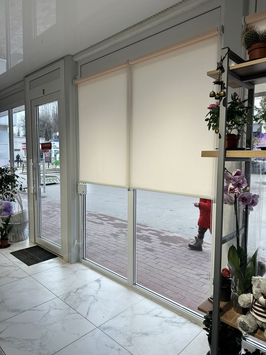 Рулонні штори, тканинні ролети, жалюзі, день-ніч, рулонные шторы.