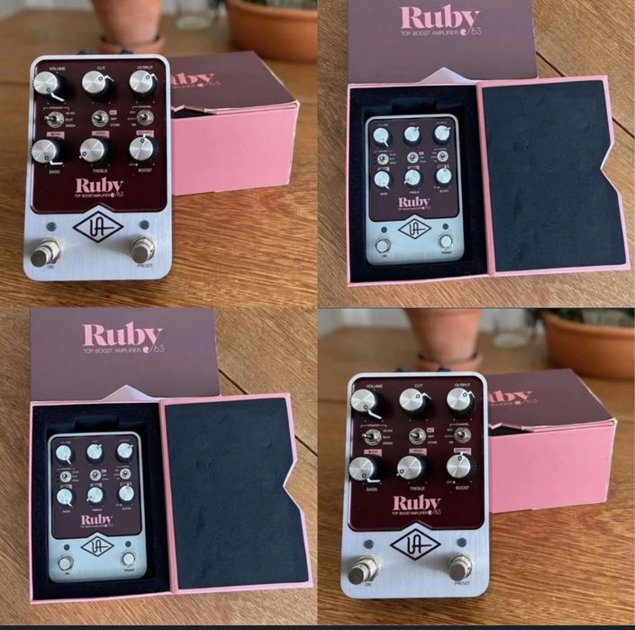 Uad Ruby 63 na caixa novíssimo (troca Bigsky)