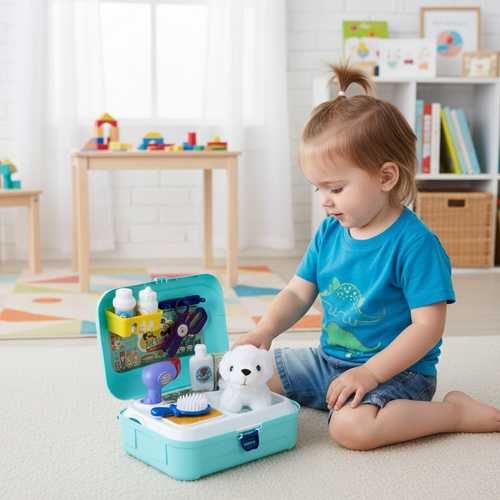 Дитячий набір для купання песика Kruzzel іграшковий песик