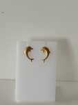 Brincos em ouro de 19,2kt