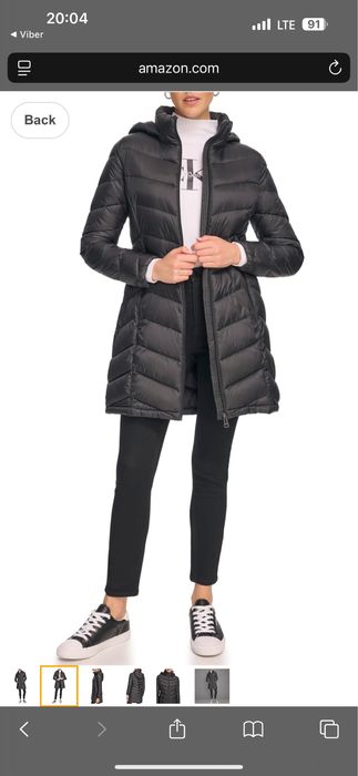 Куртка жіноча Calvin Klein, розмір S, проліт з розміром