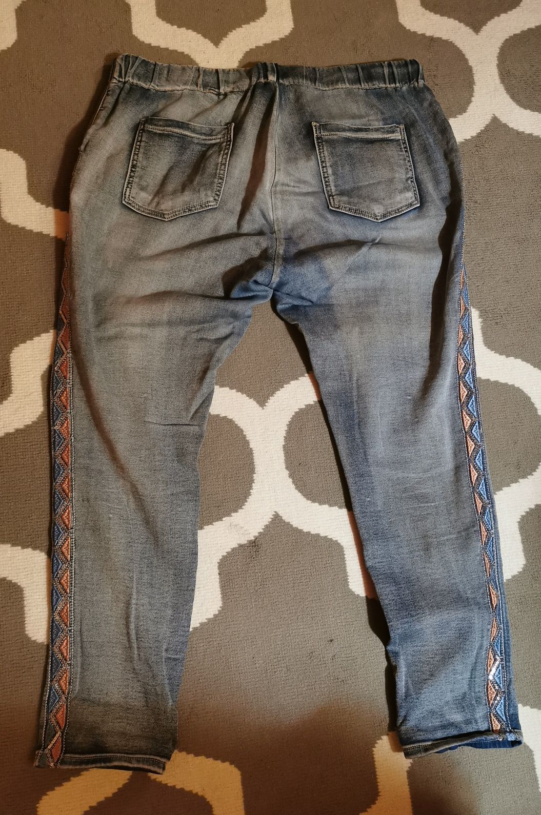 Spodnie rozciągliwe jeansowe xxl/xxxl