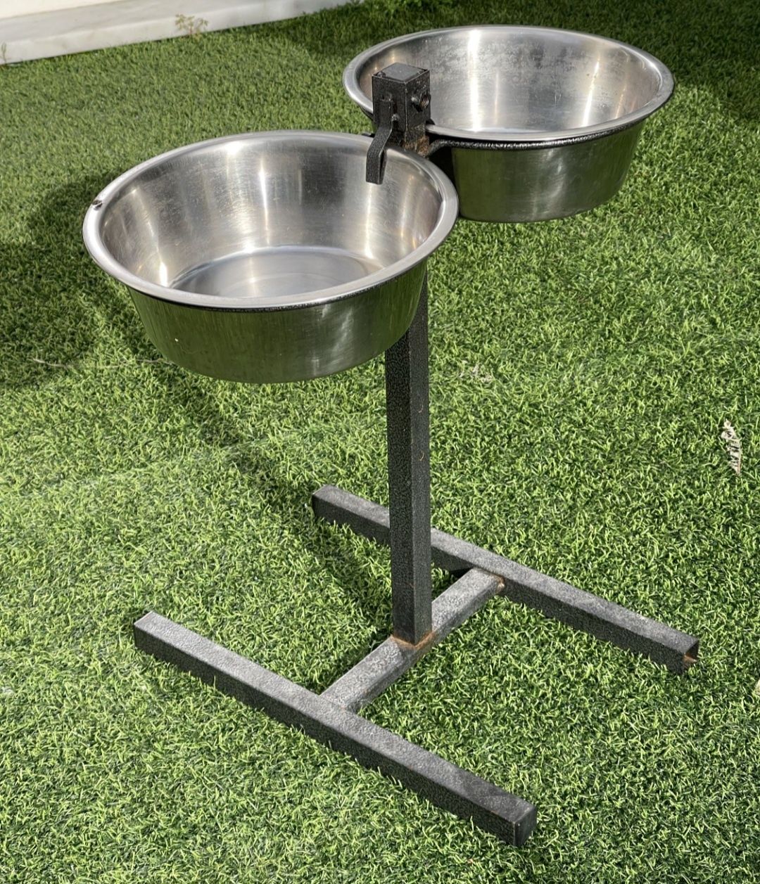 Comedouro e Bebedouro comSuporte  para Cão...