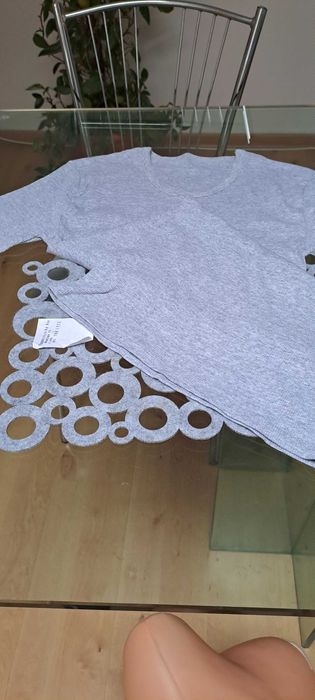 podkoszulek koszulka męski szary XXL polski bawełna