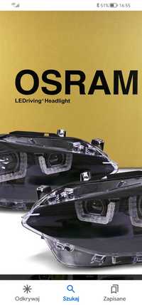 Lampy Przednie Osram Ledriving 108 BK BMW Seria 1 f 20