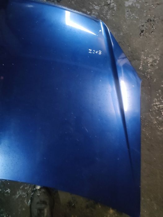 Opel Astra H III maska przód niebieska Z21B