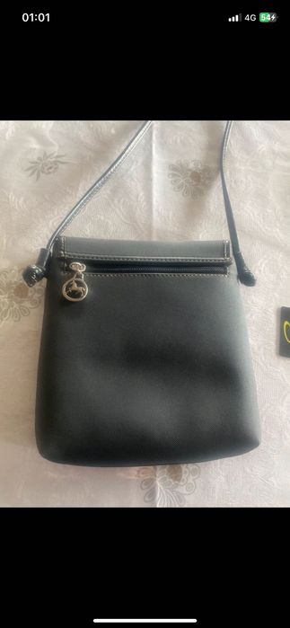 Mala e carteira cavalinho preto