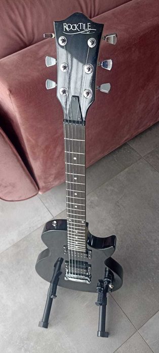 Gitara elektryczna Rocktile L-100 BL w kolorze czarnym