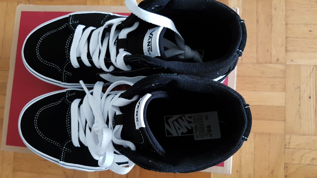 Высокие кеды Vans FILMORE HI 38р,стелька 24,5см,оригинал.