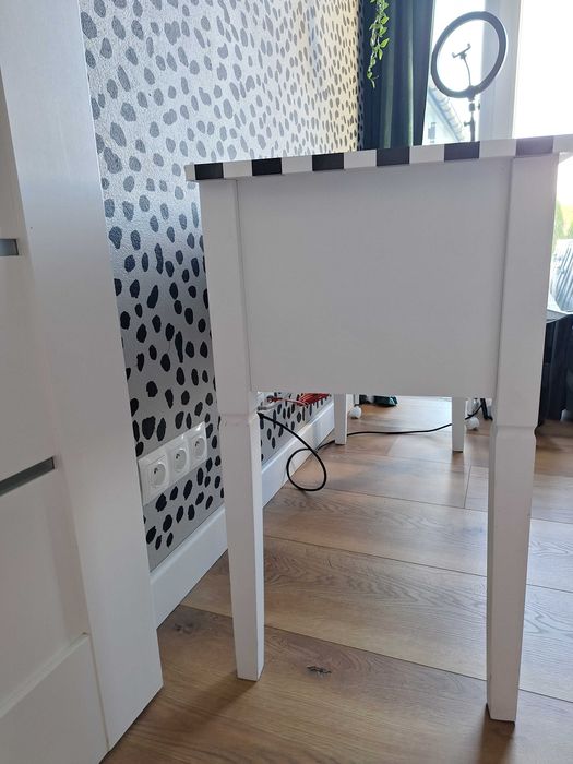 Konsola komoda biała