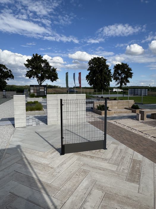 Ogrodzenie panelowe 3d 2d kompletne panel bramy furtki Transport tanio