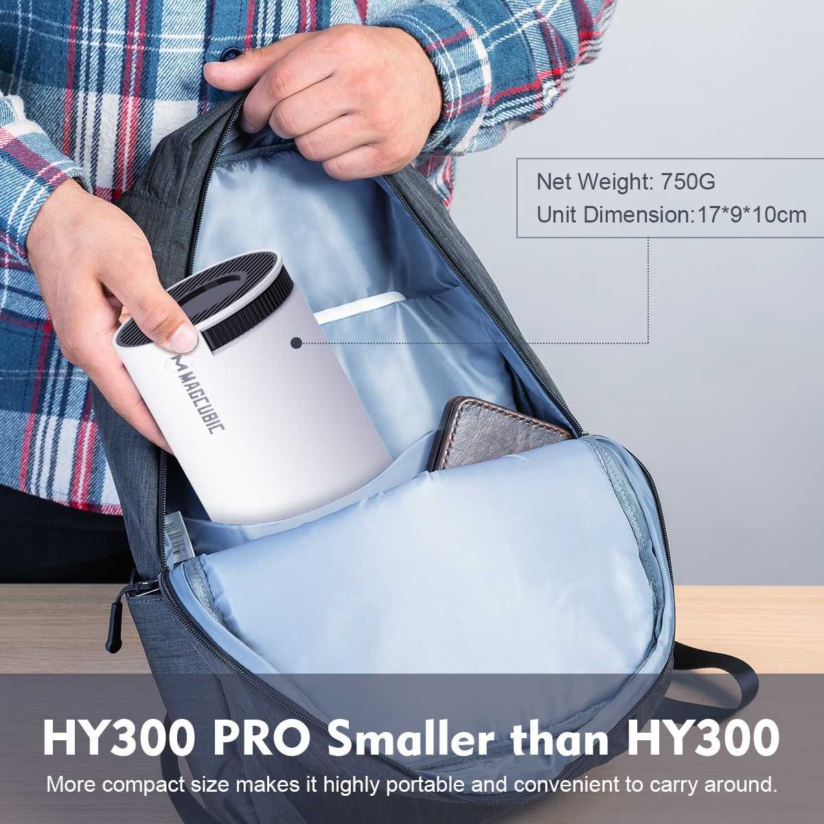 Projektor HY300 PRO WiFi 4k Smart Android TV