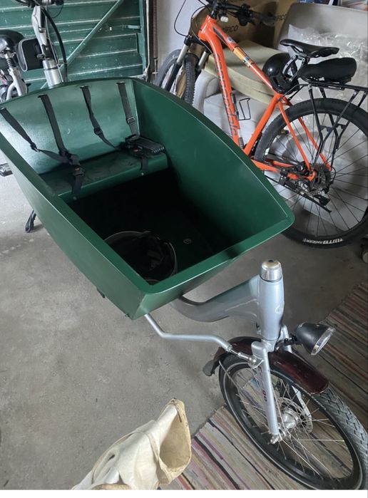 Bicicleta de carga elétrica Sparta