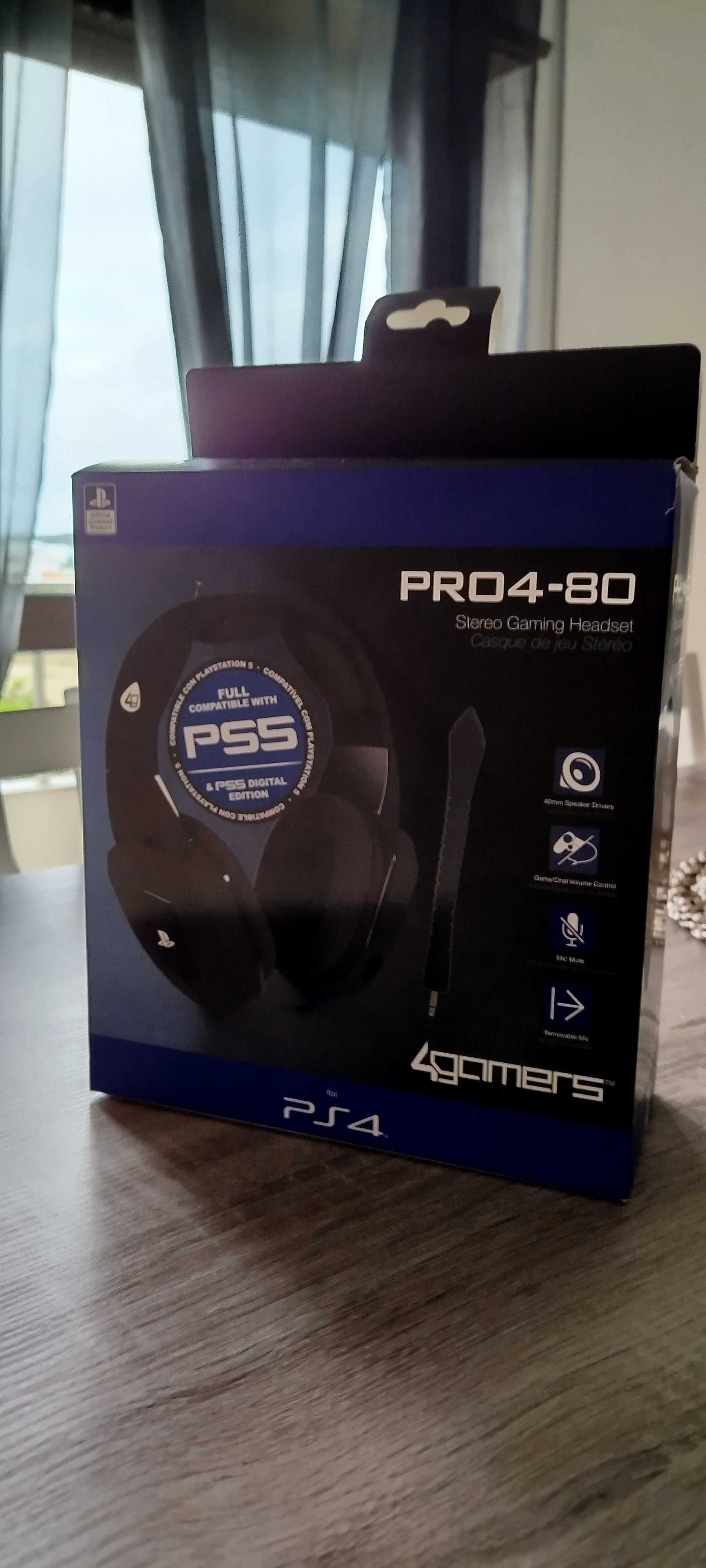 Headset PlayStation PRO4-80 - 4Gamers