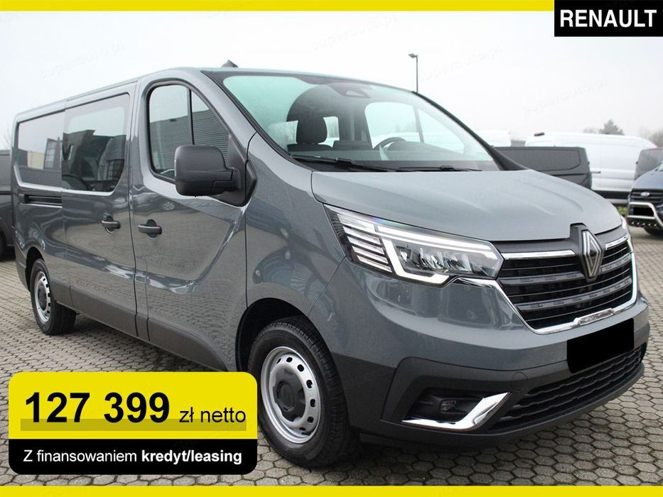 Renault Trafic L2H1 Zabudowa Brygadowa 2.0 150KM  Nawigacja !! Czujnik Światła i Deszczu !! Pakiet Cargo 1 !!