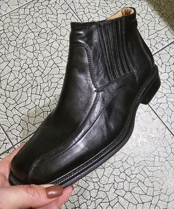 Кожаные ботинки-челси/Испания/40р.