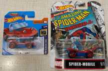 Hot Wheels / Spiderman Spider-Man Spider-Mobile / zestaw kolekcja