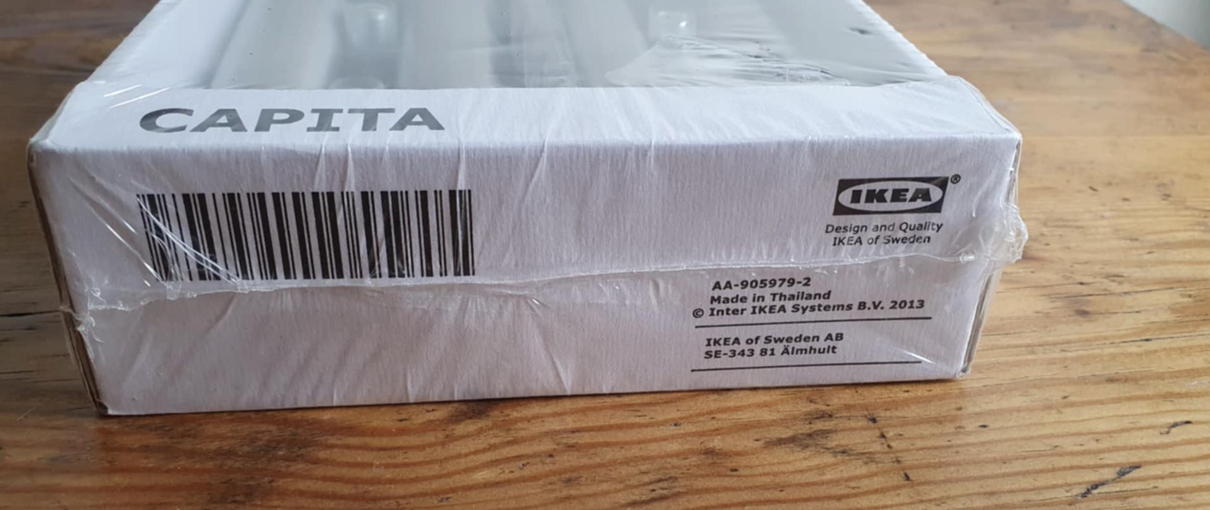 IKEA CAPITA nogi , stal nierdzewna, 16 cm