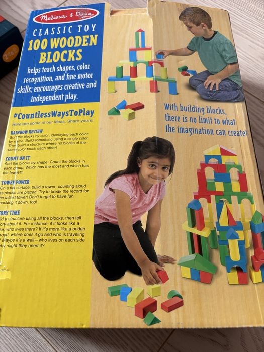 Настільні ігри і пазли, конструткор Melissa and Doug, Educational