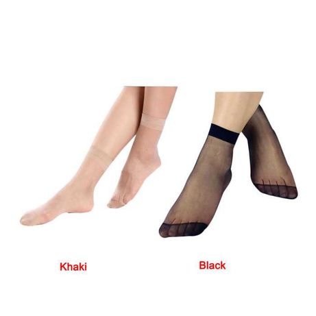 Ультра-тонкие шелковые носки для женщин