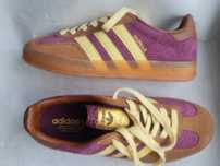 Adidas Gazelle Maroon JI0324 unisex 38 3/4 39 38 nowe fioletowe bordo