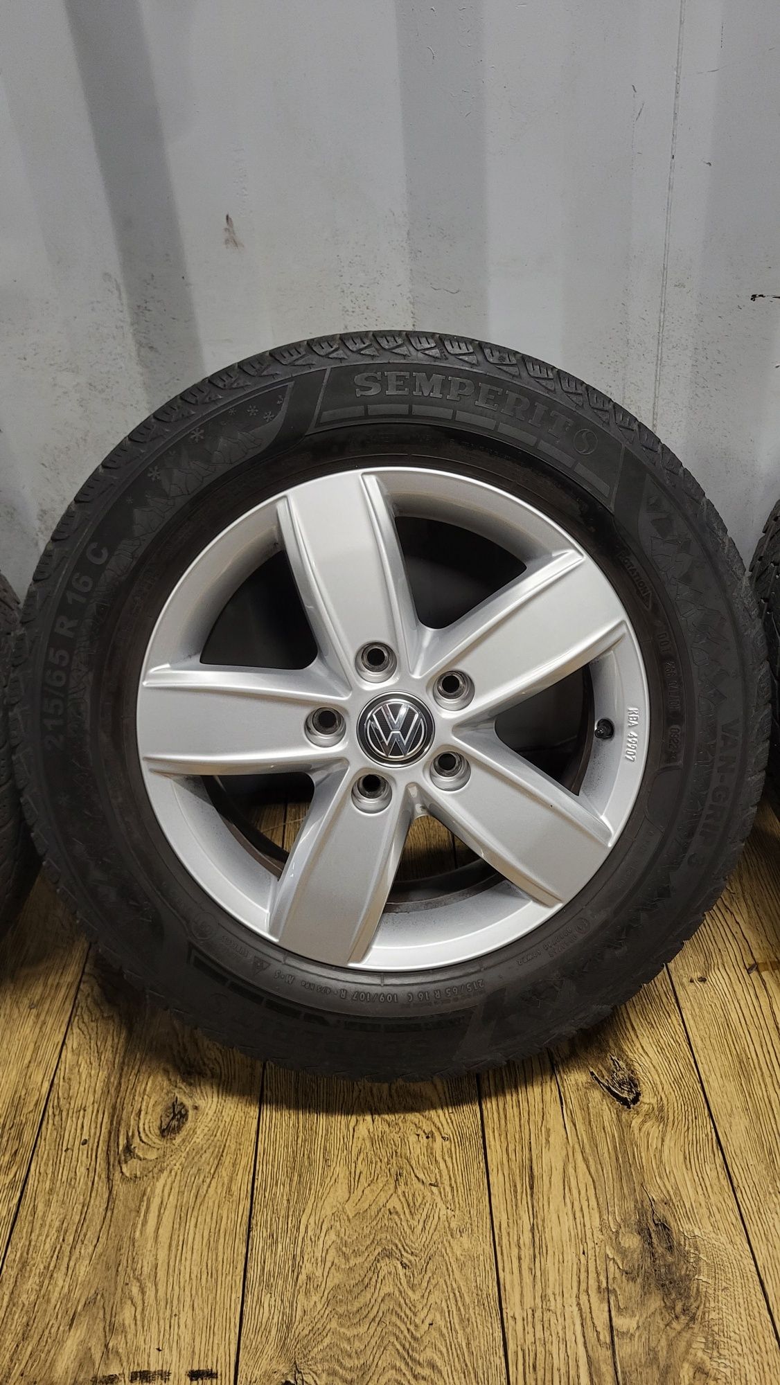Alufelgi VW 16" 5x112 z oponami 215/65 R16C VW T6 T6.1 T7