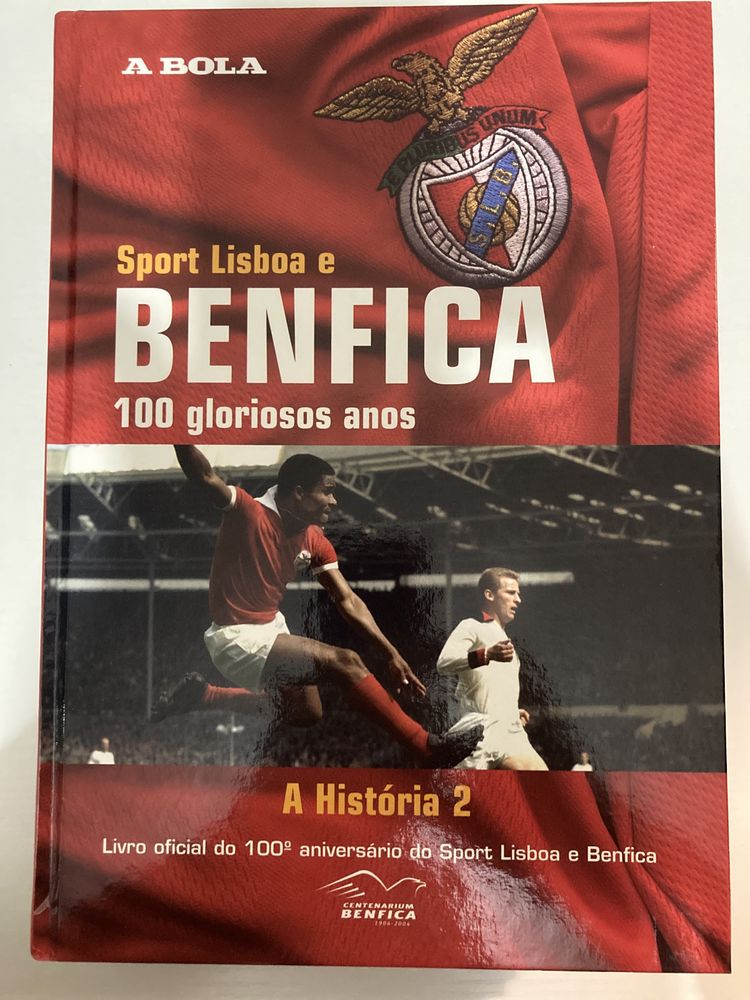 Livro oficial do 100 aniversario do SLB