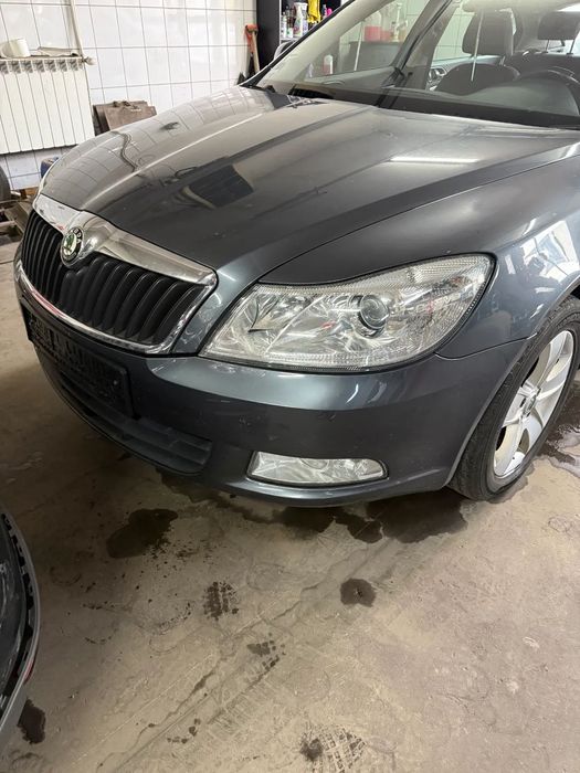 SKODA OCTAVIA II LIFT 1.4 TSI PAS PRZEDNI KOMPLETNY Z CHŁODNICAMI