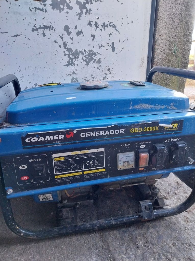 Gerador a gasolina 6.5hp